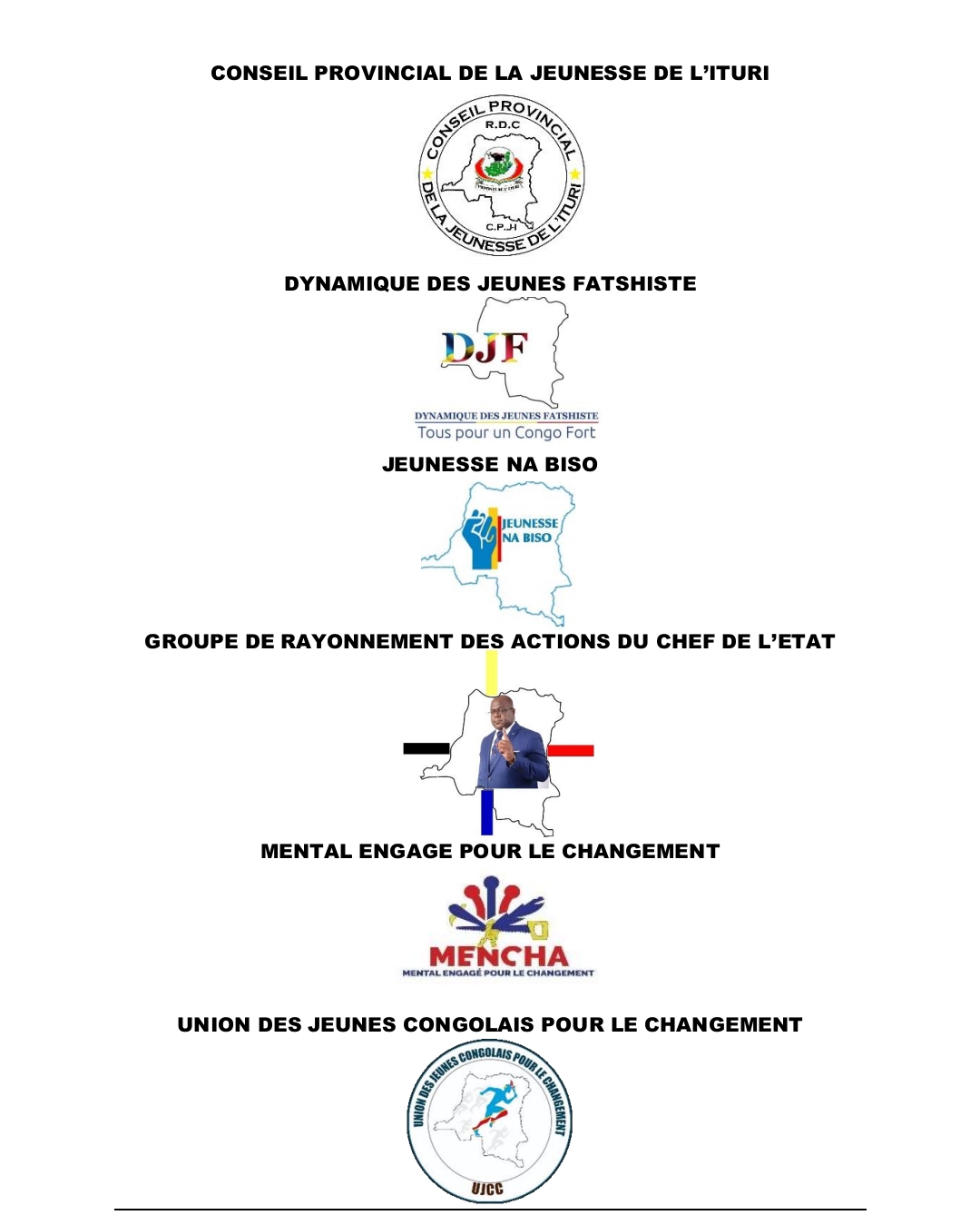 RDC-ITURI : COMAJI s’inquiète des échecs des précédents accords et fait des propositions au Gouvernement sur le unième acte d’engagement des groupes armés en Ituri.